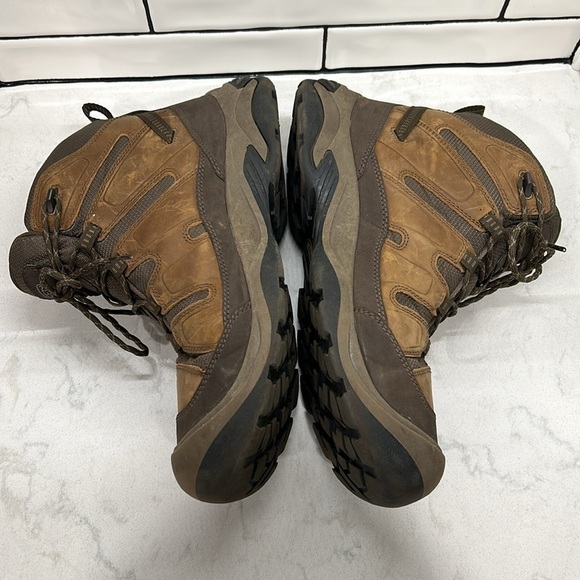 Keen Men\'s Circadia Mid Waterproof Hiking Boot Bison Brindle Size 14 Wide main image 9